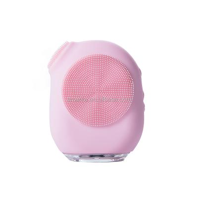 China Face Lift T Area Cleansing Face Massager Silicone Facial Brush With The Most Led Products 2021 for sale