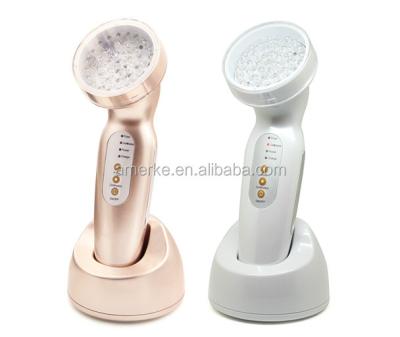 China Amerke Portable Ultrasonic Face Lift Ions Led Galvanic Photon Light Therapy Beauty Device for sale