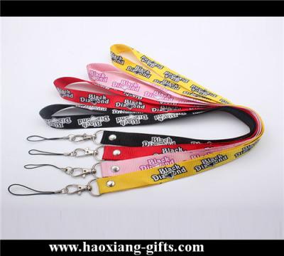 China custom size Polyester small mobile phone straps or lanyards for promotion for sale