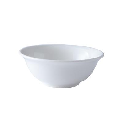 China Amazon factory direct sales factory direct sales serving dishes porcelain white ceramic bowl viable dessert bowls customized logo for sale