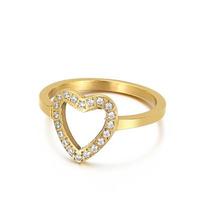 China Women's Hollow Love Ring Simple Rings Design FASHIONABLE high quality fast delivery for sale