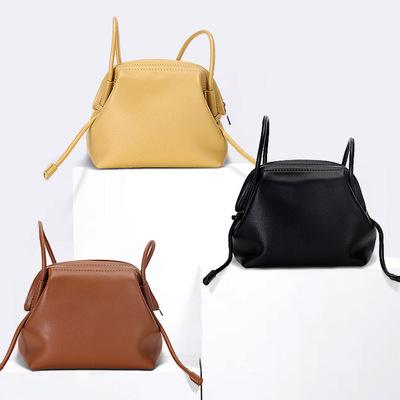 China 100% Soft Leather Messenger Bag Feige Eco-Friendly Luxury Designer Shoulder Bag Leather Handbag Cloud Ladies Bag for sale