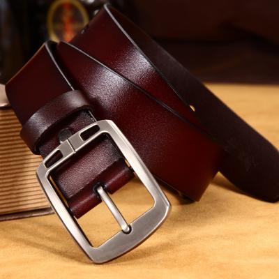 China 100% Genuine Leathers Eco-friendly For Business Cowboy Waistband Male Fashion Casual Designer Belts Buckle Mens High Quality Jeans Cowskin for sale