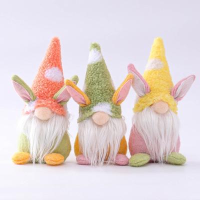 China 2022 Decoration Easter Plush Toys Decoration Supplies Rudolph Faceless Doll Cute Rabbit Doll Party Decoration Home Products For Valentines for sale