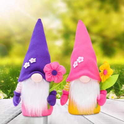 China Hot Decor 2022 Amazon Mother's Day Flower Modeling Faceless Doll Mother's Day Gnomes Gift for Mother Home Decor Ornaments for sale