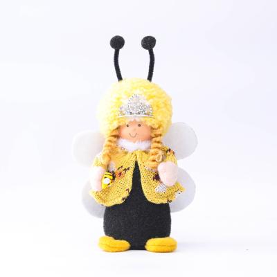 China Lovely Sunflower Girl's Gnome Decoration Doll Festival Bee Decoration Doll Cute Indoor Bee Day for sale