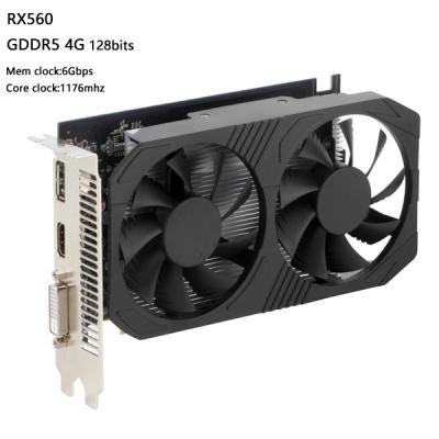 China Desktop cheap price New in stock gaming video card rx 560/570/rx 580 4gb 8gb graphic card for sale