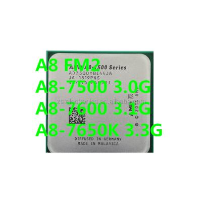 China Desktop AMD A8 7500 7600 Ready 7650k CPU Quad Core FM2+ Running Better Offer for sale