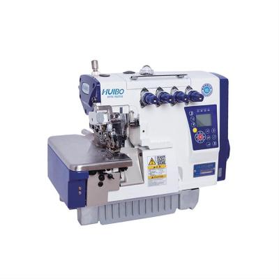 China Garment shops machine computer automatic four-thread industrial overlock good quality sewing sewing machine for sale