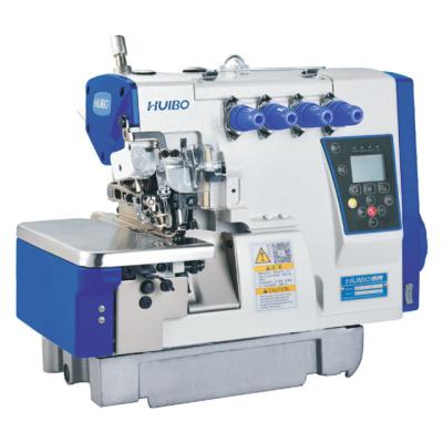 China Garment Shops 4 Thread Direct Drive High Speed ​​Overlock Stitch Energy Saving Industrial Overlock Sewing Machine for sale