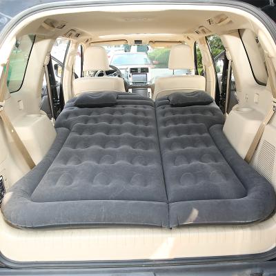 China Separate Bodies With Inflatable Outdoor Portable Car Air Bed Backseat Shelter Travel Floating Bed for sale