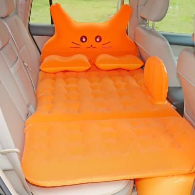 China Foldable Car Seat Mattress Car Rear Inflatable Air Bed For Kids for sale