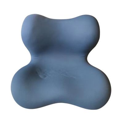 China Wholesale Massage Memory Foam Back Cushion Lumbar Support Back Massager Cushion for sale