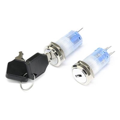 China 16MM Button Switch 2 Speed ​​3 Speed ​​Master Self-lock 3V 6V.12V 3A 16MM for sale