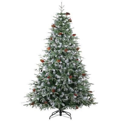 China Chirstmas Decor Factory Direct Wholesale Easy Assemble PVC Or PE Material Custom Size Artificial Christmas Tree for sale