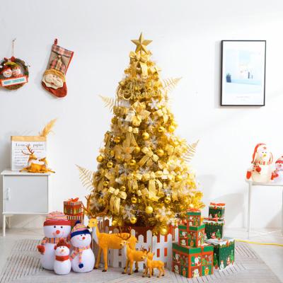 China Chirstmas Decor Home Bed Pre Lit Christmas Tree For Holidays 3ft To 7ft Indoor Green OEM Decoration Christmas Tree Customized Outdoor PVC Item for sale