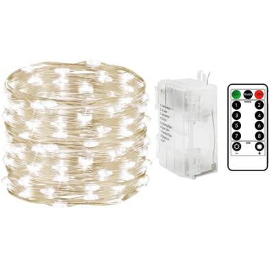 China Faceted Cover Led Multi Color Light With PVC Remote Control Color Changing Led Christmas String Lights Christmas Party Holiday Wedding for sale