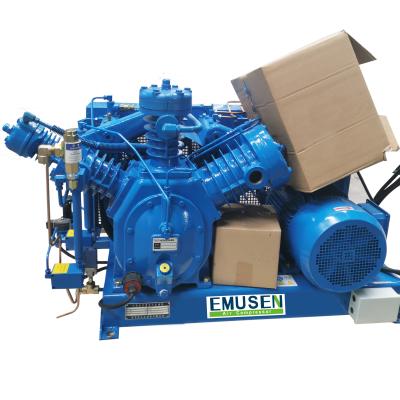 China Lubricated Fast Delivery Ultra High Pressure Piston Reciprocating Industrial Air Compressor Use 100 Bar 15 Kw 0.6 m^3/min for sale