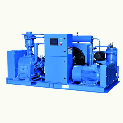 China Oil Free High Pressure Inline Screw And Piston Air Compressor Booster 6/8/4/12/14/16/18 m^3 /min 40 Bar Reciprocation for sale