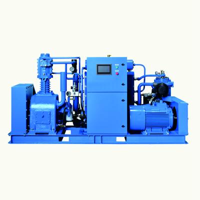 China Hot Selling Combined Product Efficiency Oil Free High Pressure Piston Reciprocating Air Compressor Boost 6/8/4/12 m^3 /min 40 Bar for sale