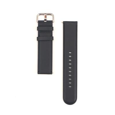 China Quick Release 20mm Genuine Leather Watchband For Galaxy Watch 2 Active 44mm Strap Band For Active 2 44mm for sale