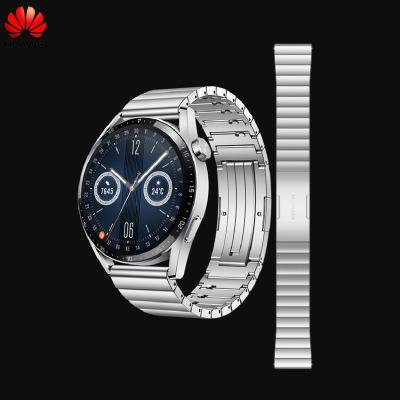 China Stainless Steel Watch GT3 Huawei Strap 46mm Watch 3 Pro Heavy Duty Metal Strap Free-switchable and easy-to-adjust stainless steel watch strap Silver for sale