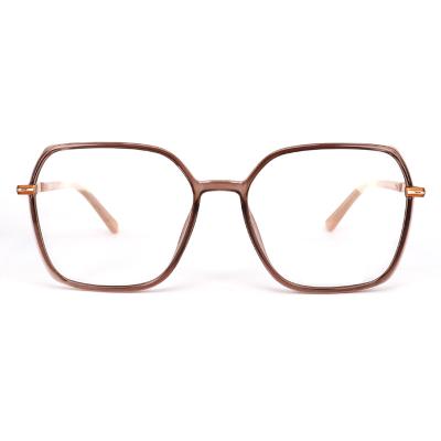 China For FB5549 Reading Glasses Fashion European Designer Glasses Latest Square Acetate Pattern Spectacle Frame Optical Frames for sale