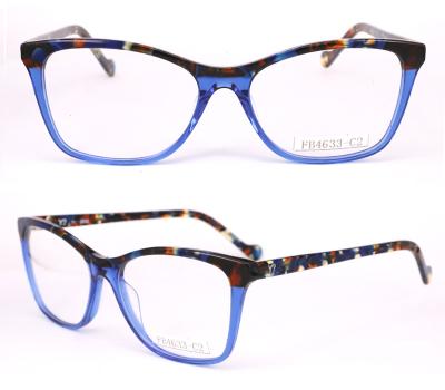 China Custom Monocle Frames Acetate FB4633 Indicating Optical Frames Stock For Wholesale for sale