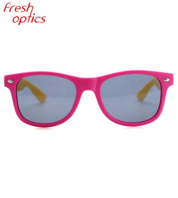 China Custom monocle frames new design fashion kids sunglasses wholesale small quantity common classic sun glass for sale