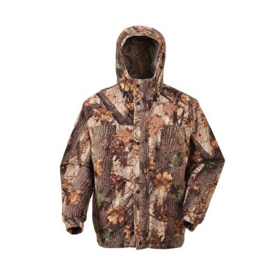 China Factory Custom Forest Camo Polyamide Hunting Down Waterproof Jacket Pulling XS-4XL + Custom Sizes for sale