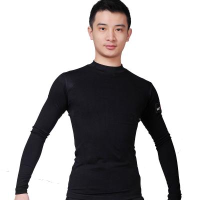 China from above & Pique latin men stretch t-shirt men dance costume tights for sale