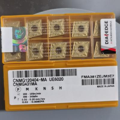 China CNC Lathe Machine Carbide Cutting Insert CNMG120408-MA UE6020 for sale