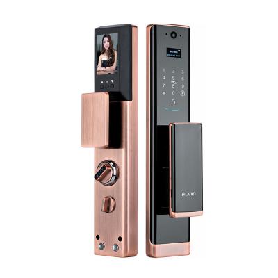 China Apartment Bilixo Life Smart Fingerprint Door Lock APP Biometric Wifi Zinc Alloy Lock With Camera for sale