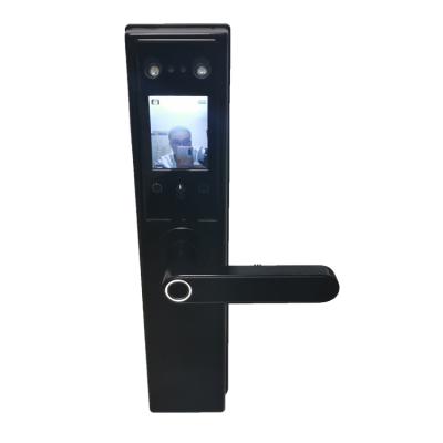 China 40-120 Face Recognition Screen Digital Door Lock Electronic Keypad Touch Smart Card Password Palmprint for sale