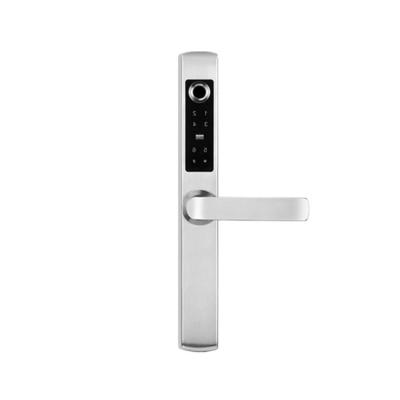 China Popular Designed Anti-peep Code Smart Fingerprint Door Lock 304 Stainless Steel Lock Code Biometric Lock New for sale