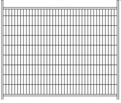 China Easily Assembled Saitong GOOD Quality Galvanized Steel Welded Wire Mesh Fence Temporary Boundary Fencing for sale