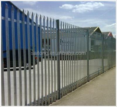 China Easily Assembled China Made Professional Steel Roll Plate Palisade Fence for sale