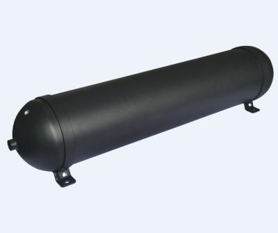 China Aluminum Seamless Tanks Aluminum 5 Gallon Air Tank 5 Ports Air Tower Aluminum Tanks For Air Suspension for sale