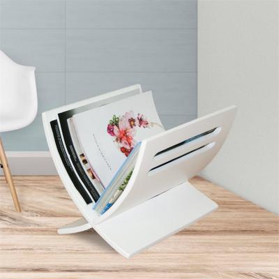 China Eco - Friendly Most Popular Chinese Home Ministry Contemporary Wooden Magazine Rack Rack for sale