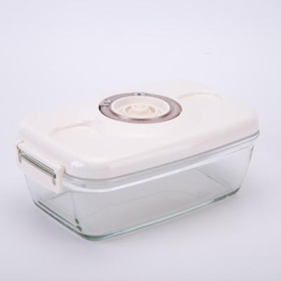 China Microwavable Food Storage Rice Coffee Vacuum Seal Airtight Container Set With Pump for sale