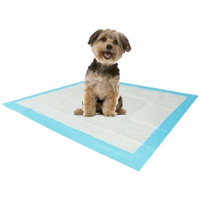 China Wholesale Super Viable Puppy Disposable Pet Breathable Disposable Pet Urine Absorbent Dog Training Pee Pad Mat for sale