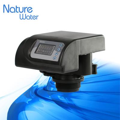 China Hotel new design automatic water softener valve of downflow type to improve water quality for sale