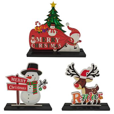 China Wholesale Wooden Slices Festival Home Decor Wall Decorations With Rope Christmas Party Gift for sale