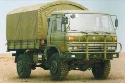 Cina EQ2070 Dongfeng 4 X 4 2.5 Ton Diesel Off Road Truck per applicazioni militari in vendita