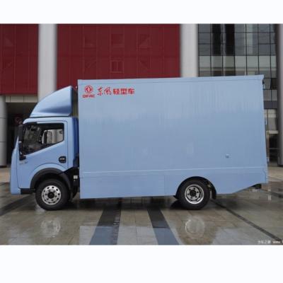 China 18.5CBM Electric Van Cargo Truck with Rear Camera and Electronic Stability Control for sale