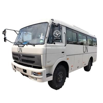 China Certified 160HP Dongfeng LHD Rhd Diesel 4x4 Bus Your Ultimate Travel Companion for sale