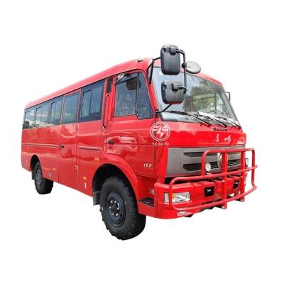 China 2023 Dongfeng 4x4 Off Road Bus 19 asientos Diesel Bus de entrenamiento con y chasis opcional en venta