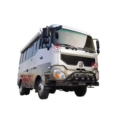 China 3300mm distancia entre ejes 4x4 6 asientos Minibus Tour de viaje de carretera RVs Camper en caliente en venta