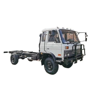 중국 6 전진 셔프트 Rhd EQ2070 트럭 4X4 단일 카비 190HP 도로 밖 화물 4x4 트럭 차시 판매용