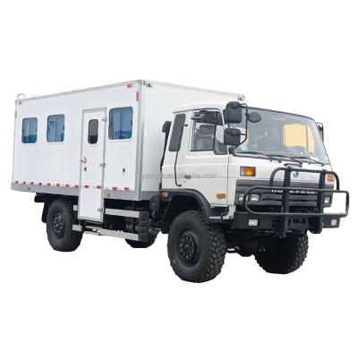 China 20 zitplaatsen 4x4 Off Road AWD SUV VAN Minibus met 4200 mm wielbasis en vierwielaandrijving Te koop